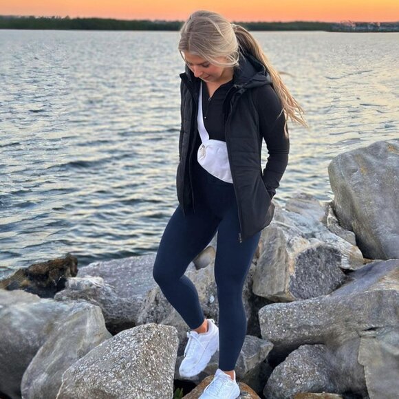 High Waisted Tummy Control Leggings - Opaque Yoga Pants for Everyday Comfort - Picture 2 of 5